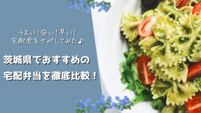 茨城県でおすすめの宅配食を徹底比較！