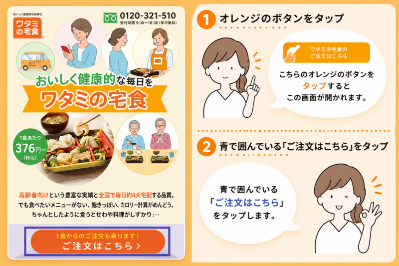 ワタミの宅食・オーダー