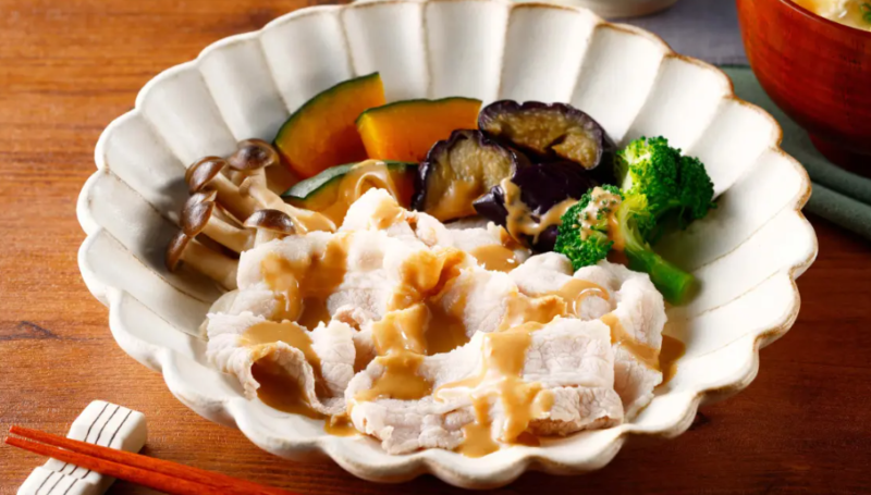 豚バラと季節野菜のパピヨット