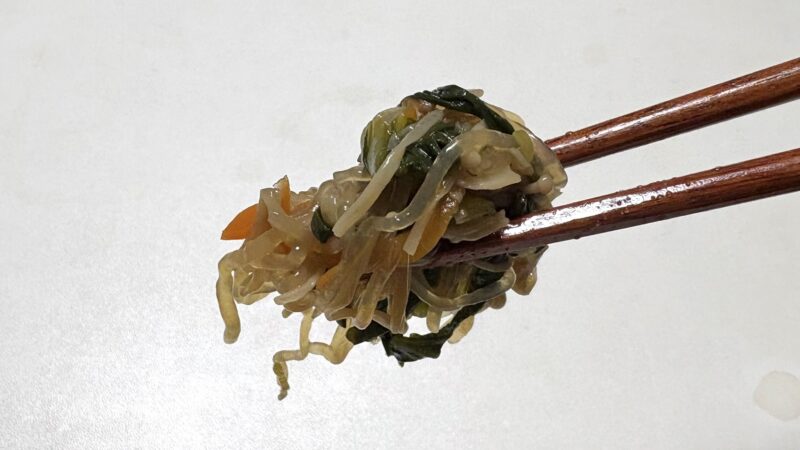 青梗菜とえのきのナムル