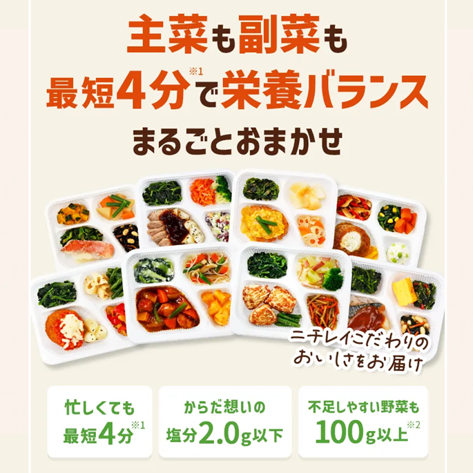 ニチレイフーズダイレクト 気くばり御膳